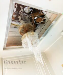 Trần gương mầu trà D39