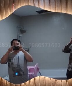 Gương Trang Trí Đèn Led Cao Cấp D2