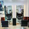 Gương đèn led salon tóc D100