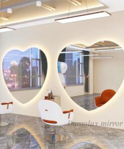 Gương đèn led salon tóc D75