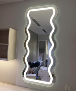 Gương Trang Trí soi toàn thân Có Đèn Led Cao Cấp D153